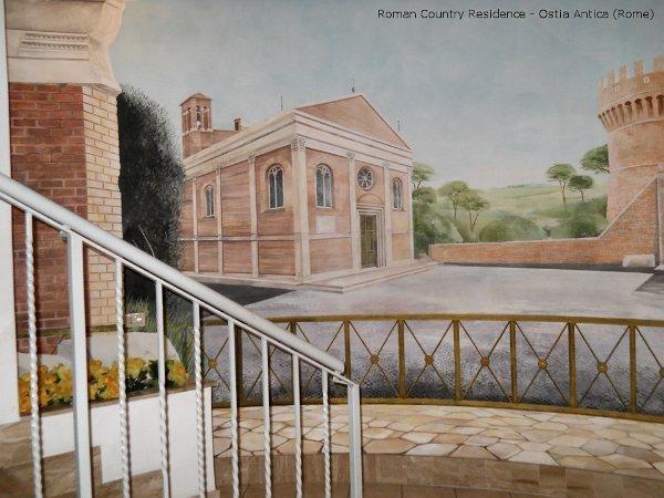 Roman Country Residence Ostia Antica Buitenkant foto